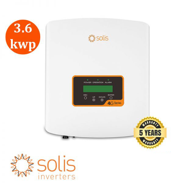 Inverter hòa lưới mini 3.6kw 1 pha Solis Inverter hòa lưới mini 3.6kw 1 pha Solis